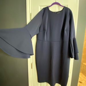 Eloquii Flare Sleeve Dress